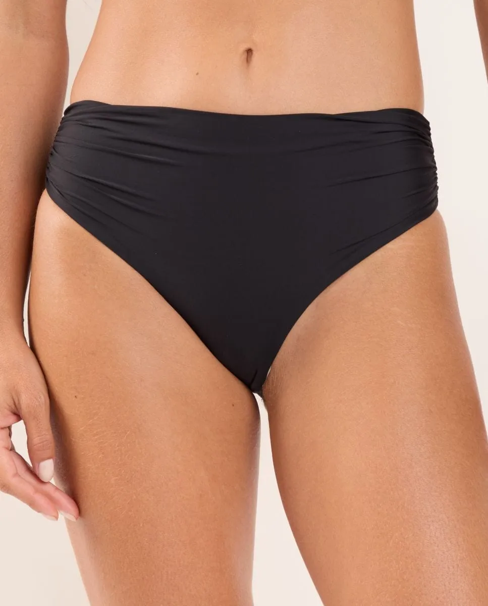 Плавки-кюлоты однотонные Río de Sol, черный
Плавки-кюлоты однотонные Río de Sol, черный