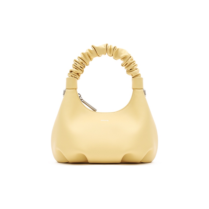 MUVA Кожаная премиальная маленькая сумка через плечо, Cream Yellow
MUVA Кожаная премиальная маленькая сумка через плечо, Cream Yellow