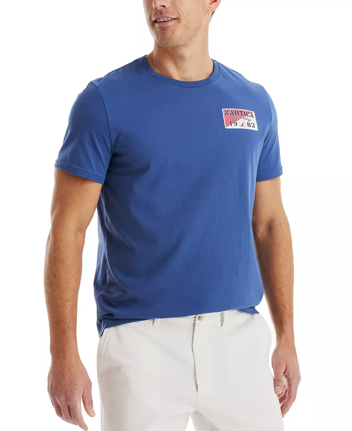 Мужская футболка с принтом Beach Vibe Nautica, синий
Мужская футболка с принтом Beach Vibe Nautica, синий