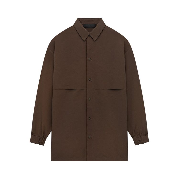 Рубашка Fear of God Essentials Military Nylon Overshirt, Brown
Рубашка Fear of God Essentials Military Nylon Overshirt, Brown