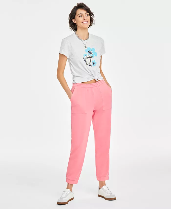 Женские суженные флисовые брюки-джоггеры On 34th, розовый
Женские суженные флисовые брюки-джоггеры On 34th, розовый