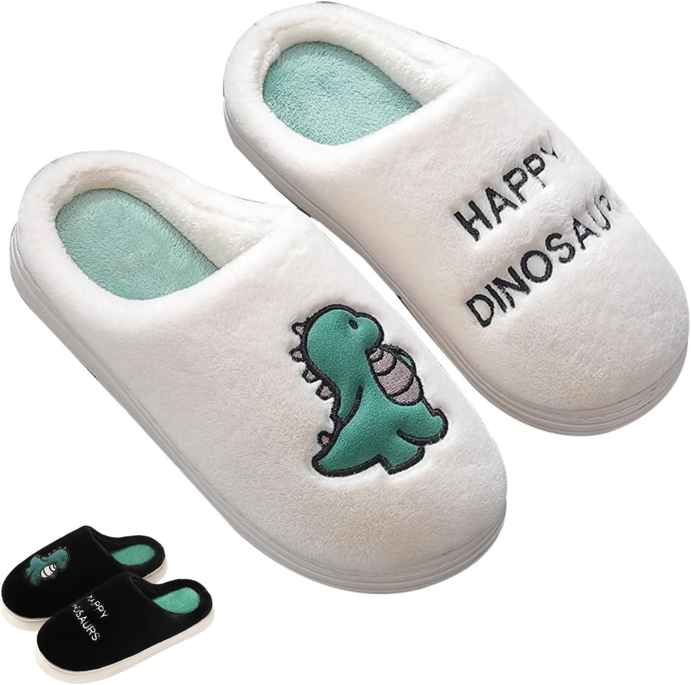 Тапочки UNMULFC с динозаврами, пушистые тапочки, мягкие тапочки с милыми мультяшными животными, в стиле Y2k, милые домашние тапочки для путешествий, домашняя обувь, теплые нескользящие тапочки для спальни, для пар, для мужчин и женщин, белый
Тапочки UNMULFC с динозаврами, пушистые тапочки, мягкие тапочки с милыми мультяшными животными, в стиле Y2k, милые домашние тапочки для путешествий, домашняя обувь, теплые нескользящие тапочки для спальни, для пар, для мужчин и женщин, белый