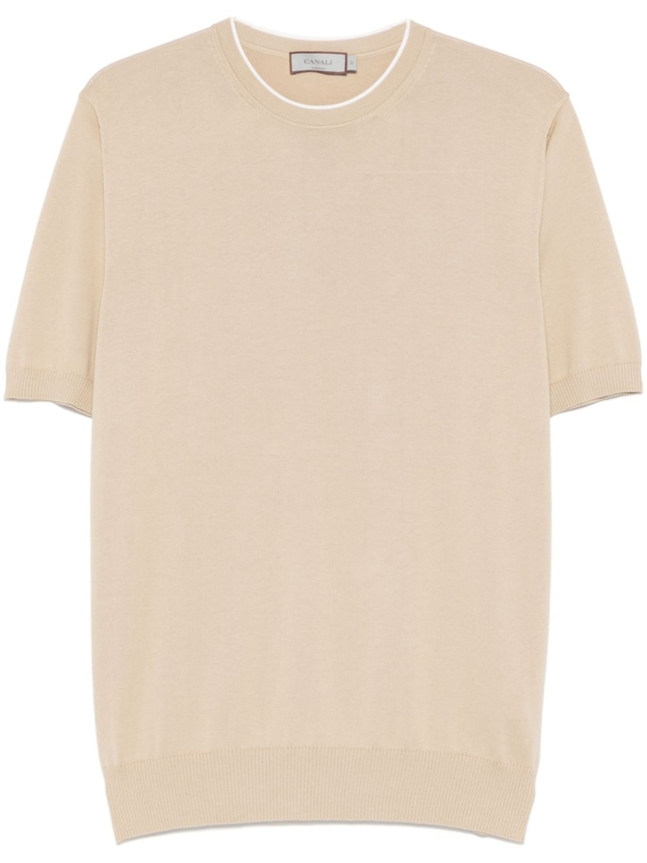 Canali футболка с круглым вырезом, нейтральный цвет
Canali футболка с круглым вырезом, нейтральный цвет