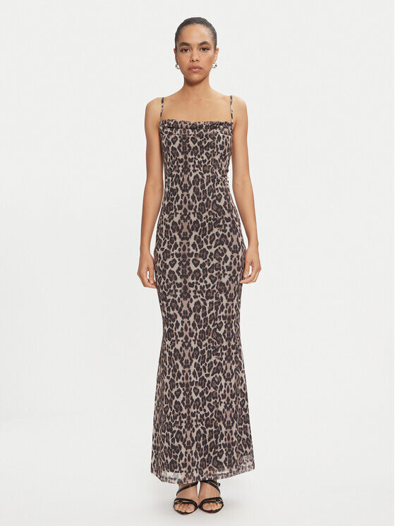 Платье на каждый день приталенного кроя Gina Tricot, коричневый
Платье на каждый день приталенного кроя Gina Tricot, коричневый