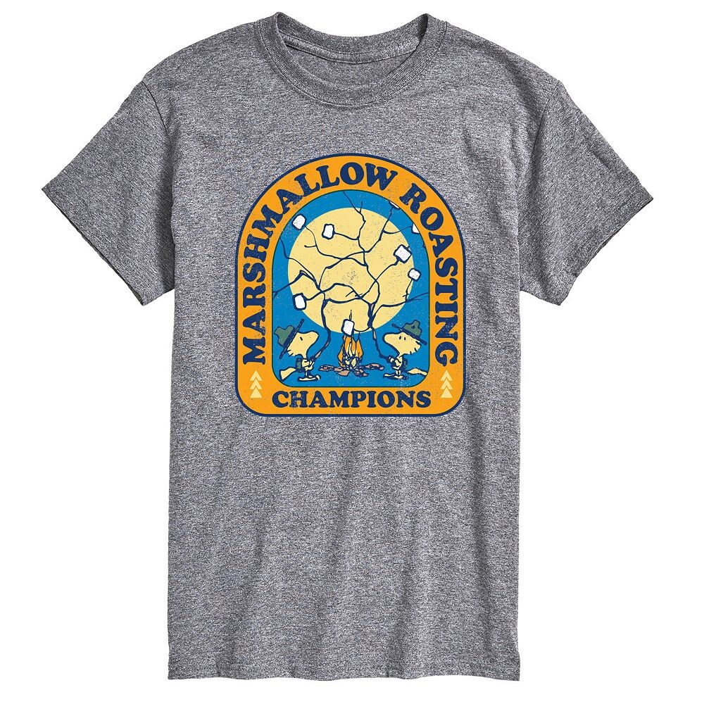 Футболка с рисунком Big & Tall Peanuts Marshmallow Roasting Champions Licensed Character, цвет Heather Gray
Футболка с рисунком Big & Tall Peanuts Marshmallow Roasting Champions Licensed Character, цвет Heather Gray