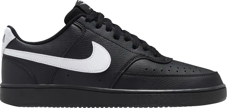 Кроссовки Court Vision Low 'Black White', черный
Кроссовки Court Vision Low 'Black White', черный