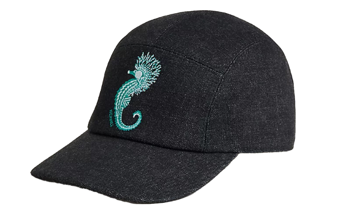 Бейсболка мужская черная HERMES
Бейсболка мужская черная HERMES