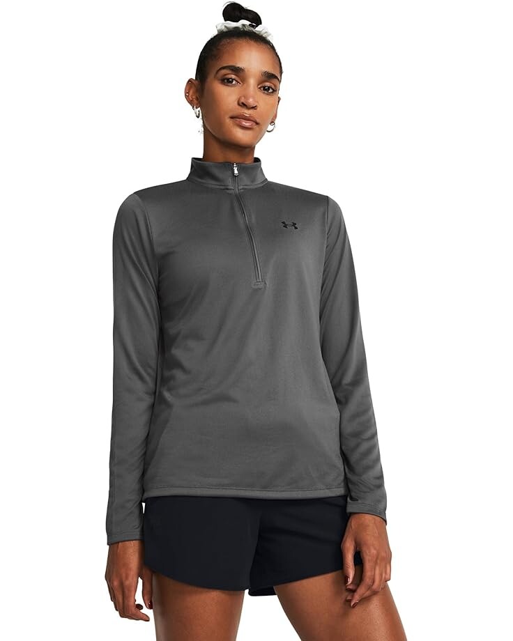 Пуловер Under Armour Tech 1/2 Zip Solid, цвет Castlerock/Black
Пуловер Under Armour Tech 1/2 Zip Solid, цвет Castlerock/Black