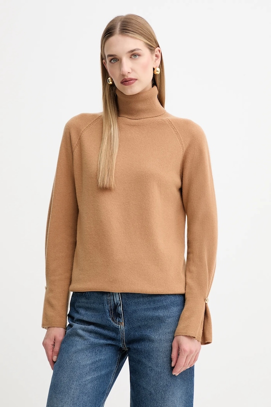 Шерстяной свитер Fracomina, бежевый
Шерстяной свитер Fracomina, бежевый