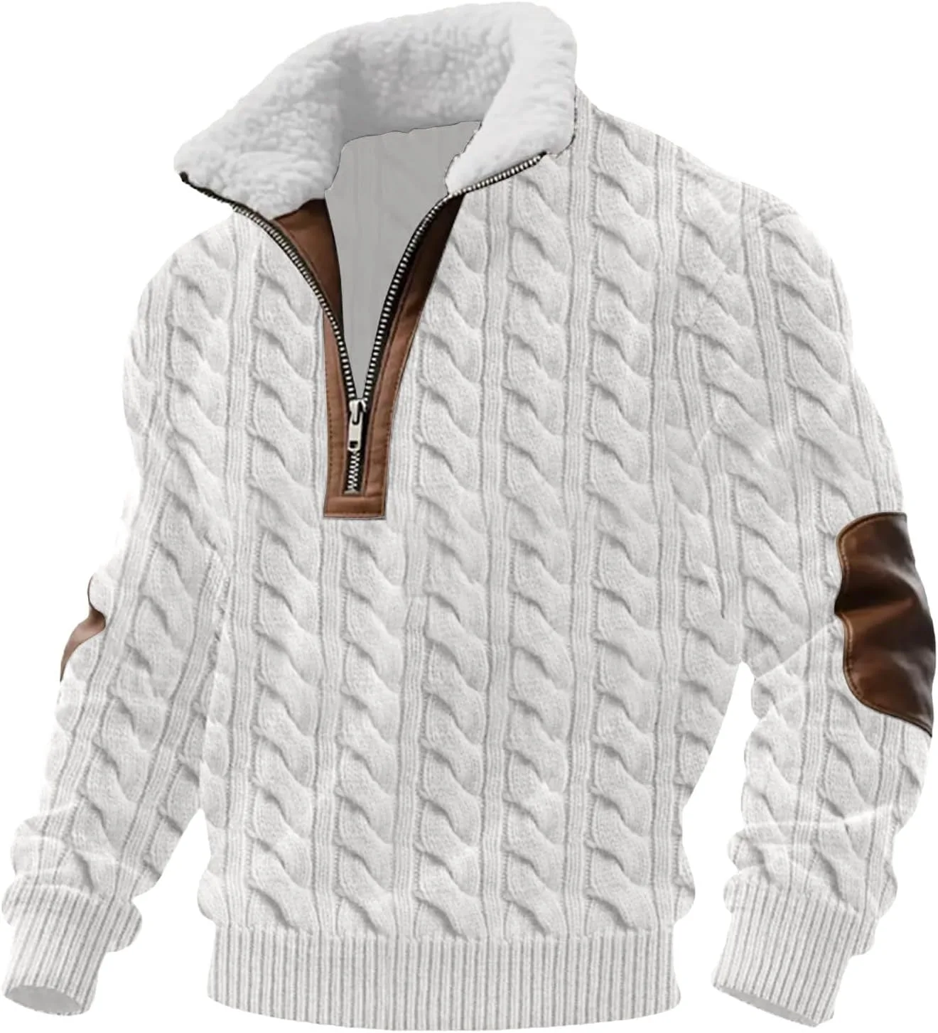 Мужской худи с кадетским воротником и молнией на четверть
Мужской худи с кадетским воротником и молнией на четверть