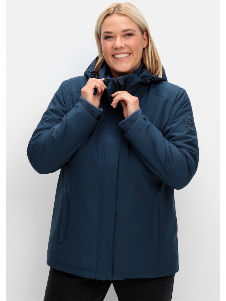 Дождевик sheego, темно-синий
Дождевик sheego, темно-синий