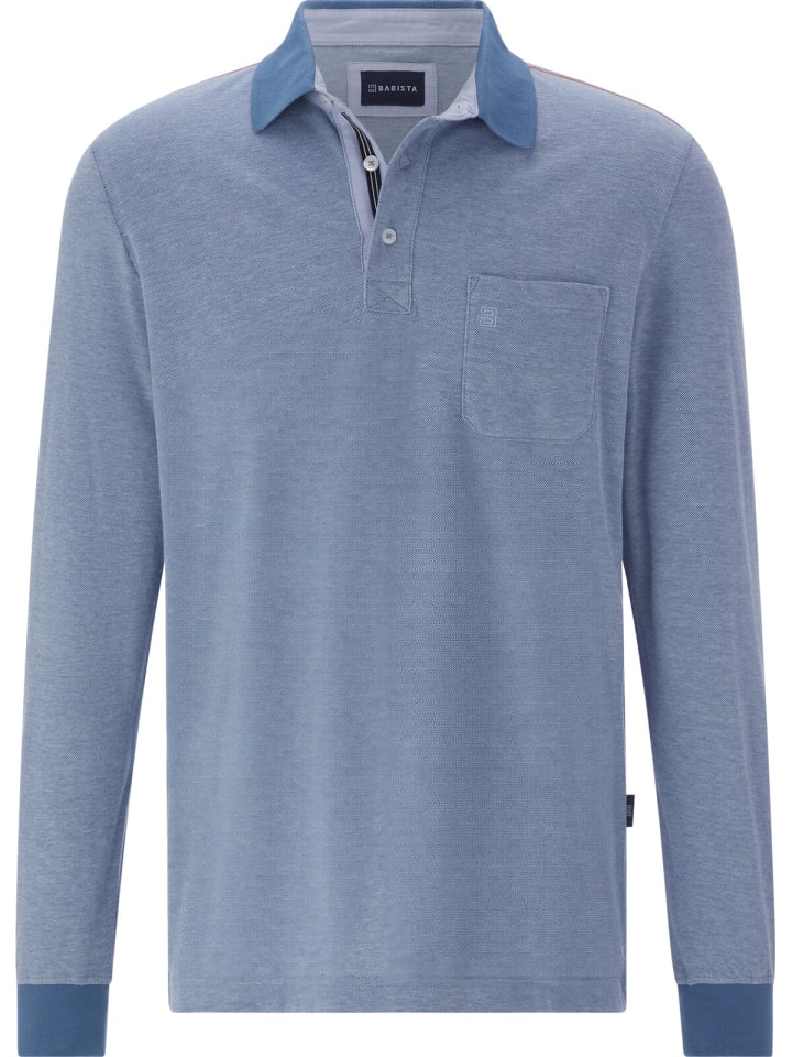 Футболка поло BABISTA, цвет blau melange
Футболка поло BABISTA, цвет blau melange