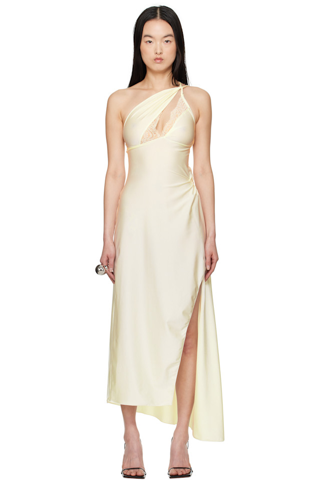 Асимметричное макси-платье Coperni, белый
Асимметричное макси-платье Coperni, белый