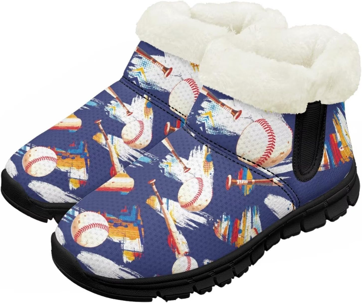 Детские зимние ботинки для мальчиков и девочек, утепленные высокие кеды с подошвой против скольжения и флисовой подкладкой, пушистые слипоны Chririnla, Ball Print
Детские зимние ботинки для мальчиков и девочек, утепленные высокие кеды с подошвой против скольжения и флисовой подкладкой, пушистые слипоны Chririnla, Ball Print