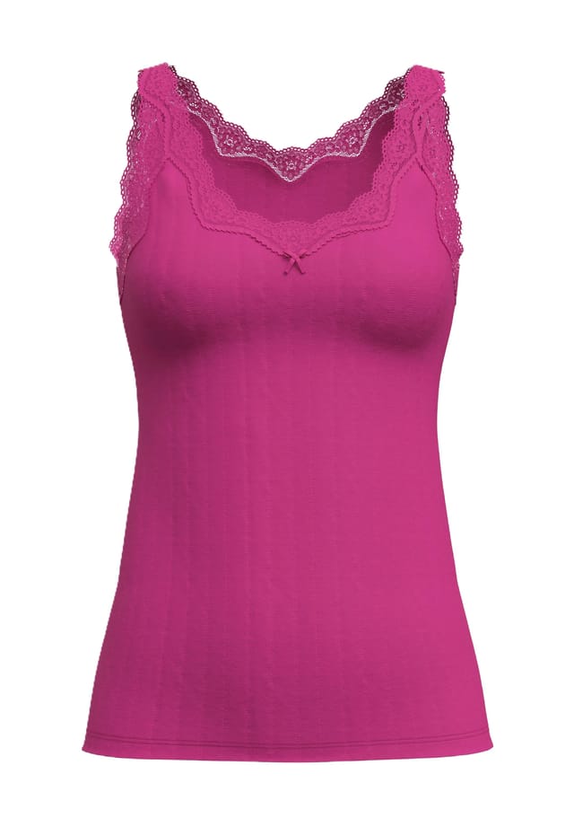 Майка Etude toujours с кружевными деталями Calida, цвет 256 orchid flower
Майка Etude toujours с кружевными деталями Calida, цвет 256 orchid flower