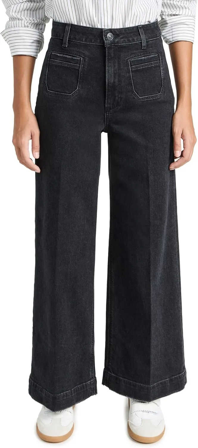 PAIGE Женские джинсы Harper с карманами-заплатками
PAIGE Женские джинсы Harper с карманами-заплатками