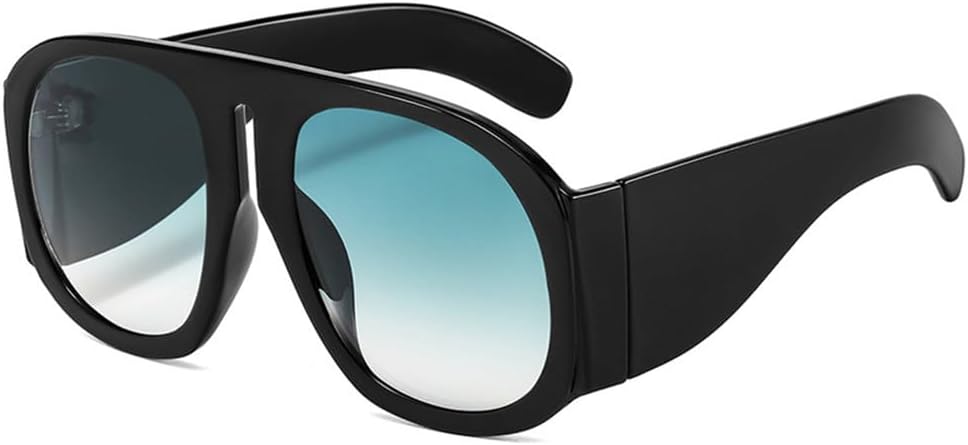 Солнцезащитные очки UV400 для панк-стиля, с большой оправой и градиентными линзами, подходят для женщин и мужчин, для бега и занятий спортом на открытом воздухе generic, C7black-green
Солнцезащитные очки UV400 для панк-стиля, с большой оправой и градиентными линзами, подходят для женщин и мужчин, для бега и занятий спортом на открытом воздухе generic, C7black-green