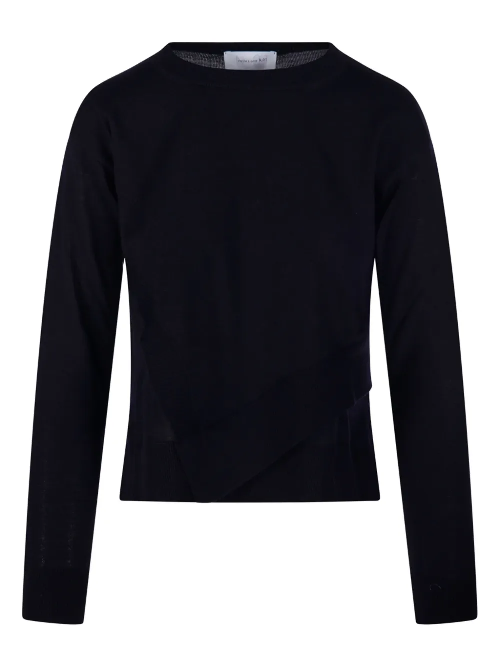 Шерстяной топ с асимметричным подолом Daniele Fiesoli, синий
Шерстяной топ с асимметричным подолом Daniele Fiesoli, синий