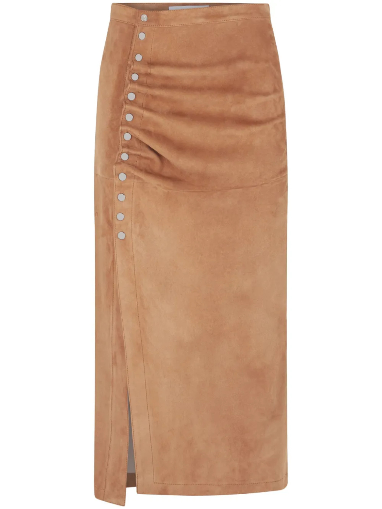 Rabanne замшевая юбка миди, коричневый
Rabanne замшевая юбка миди, коричневый