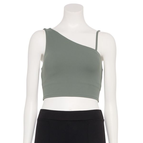 Женский топ-бюстье с одним плечом и надписью-аффирмацией Flx, цвет ashen pewter
Женский топ-бюстье с одним плечом и надписью-аффирмацией Flx, цвет ashen pewter