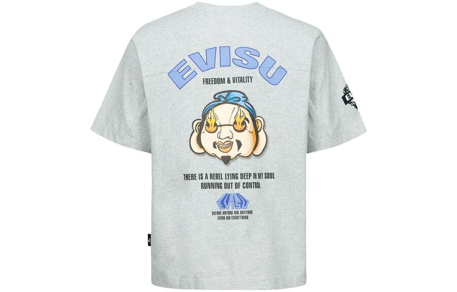 Футболка мужская, цвет серый Evisu, цвет Heather Gray
Футболка мужская, цвет серый Evisu, цвет Heather Gray