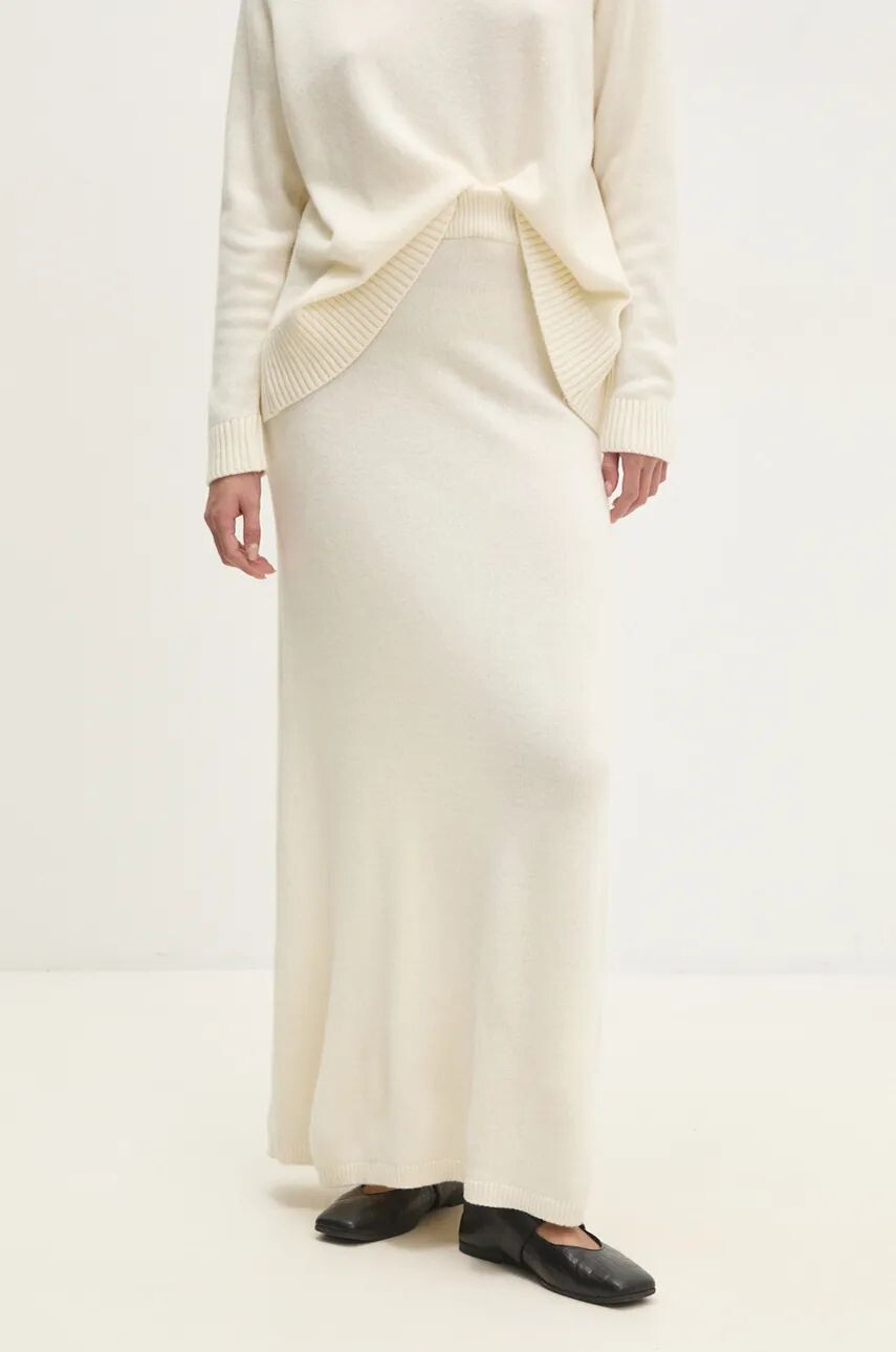 Шерстяная юбка Answear Lab, бежевый
Шерстяная юбка Answear Lab, бежевый