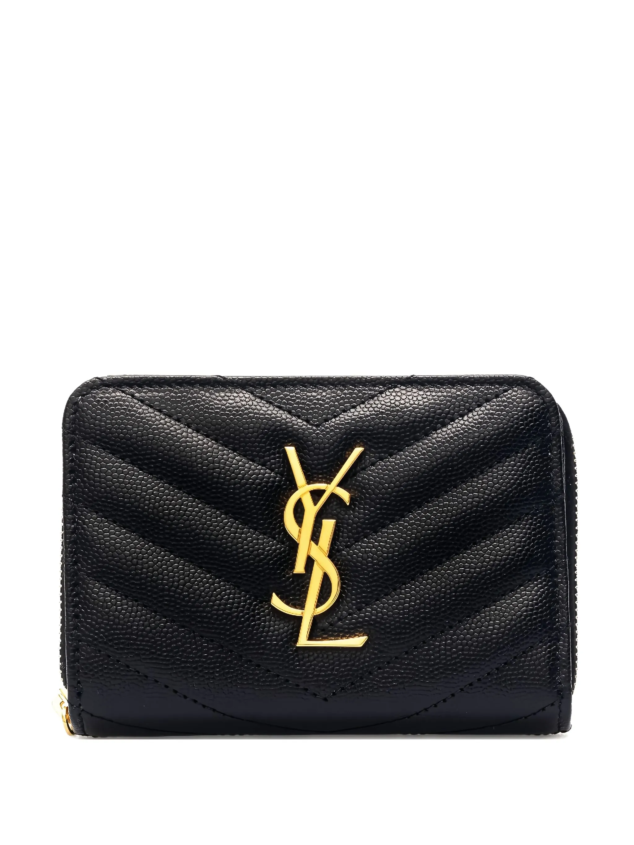 Стеганый кошелек Cassandre с узором шеврон Saint Laurent, черный
Стеганый кошелек Cassandre с узором шеврон Saint Laurent, черный