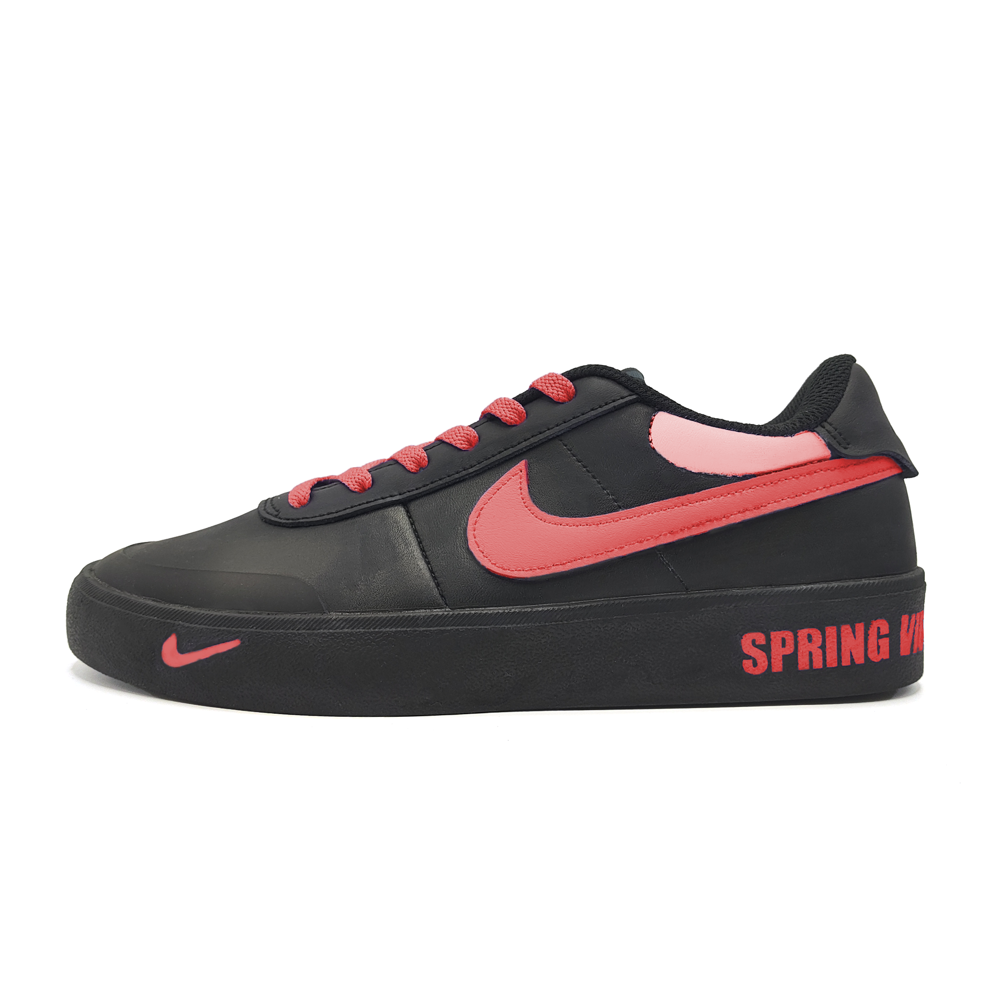 Nike Кроссовки для скейтбординга Court Shot Lifestyle Passion с устойчивостью к истиранию, низкие, унисекс, черно-розовые
Nike Кроссовки для скейтбординга Court Shot Lifestyle Passion с устойчивостью к истиранию, низкие, унисекс, черно-розовые
