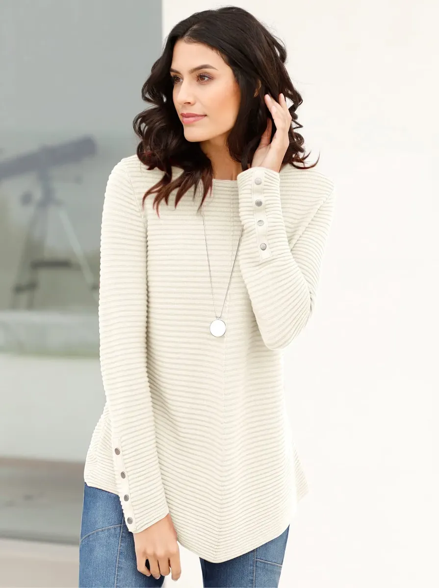 Вдохновение свитер с круглым вырезом "Пуловер" Inspirationen, цвет Ecru
Вдохновение свитер с круглым вырезом "Пуловер" Inspirationen, цвет Ecru