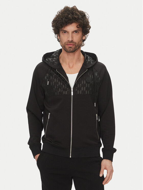 Толстовка обычного кроя 705022 552901 Karl Lagerfeld, черный 
Толстовка обычного кроя 705022 552901 Karl Lagerfeld, черный