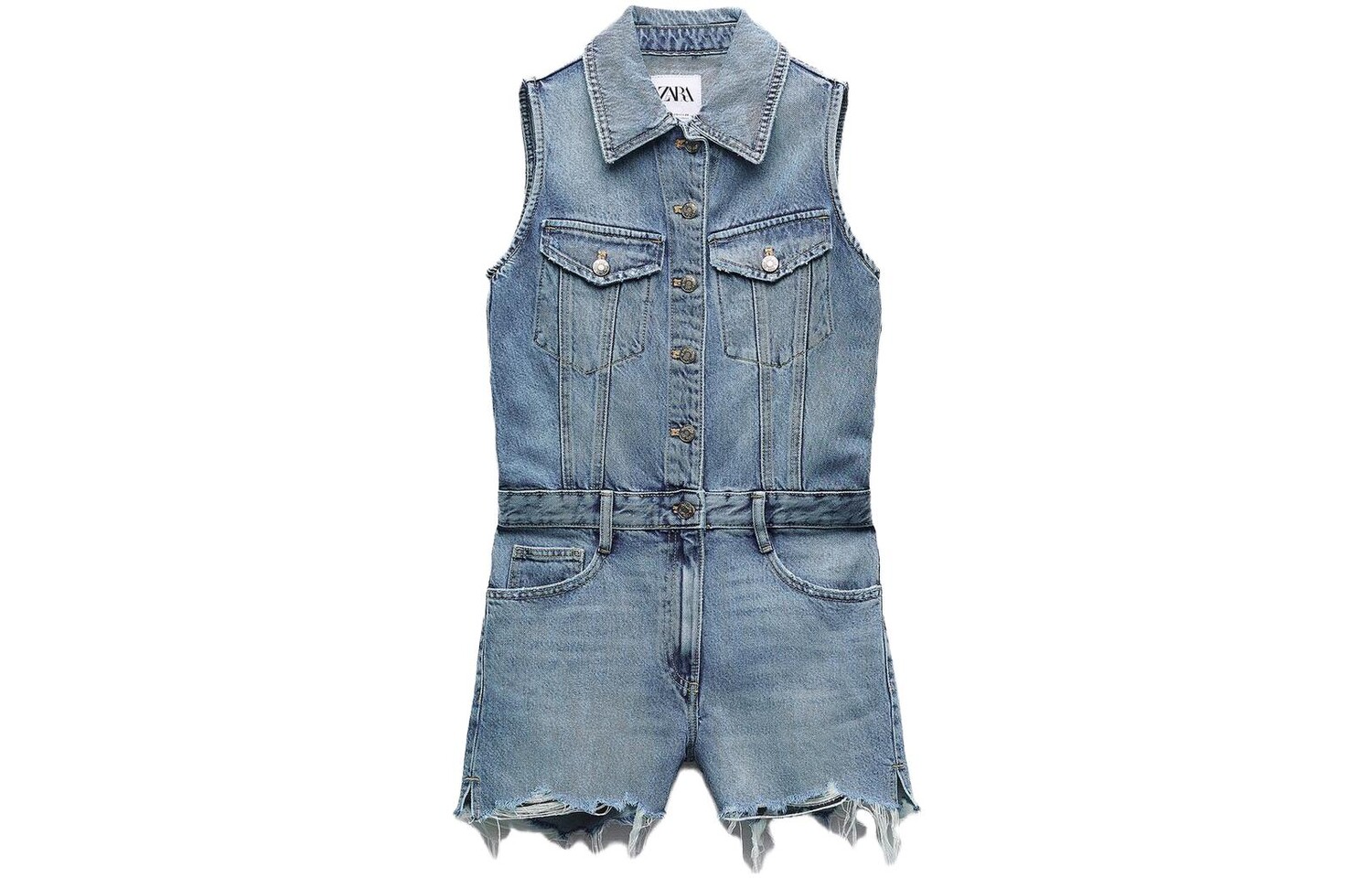 Комбинезон женский синий Zara
Комбинезон женский синий Zara