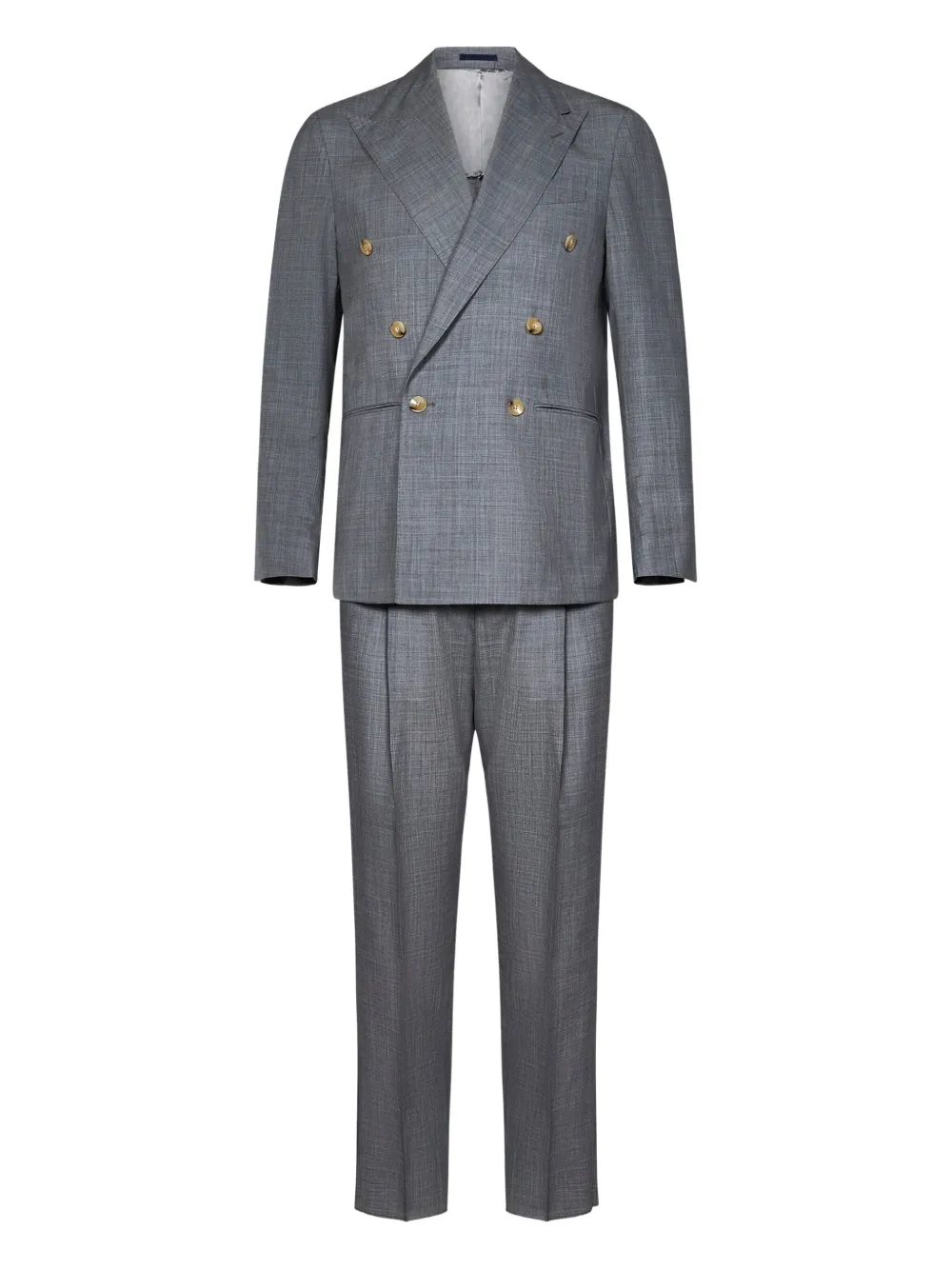 Костюм с двубортным пиджаком FRANZESE COLLECTION, серый
Костюм с двубортным пиджаком FRANZESE COLLECTION, серый
