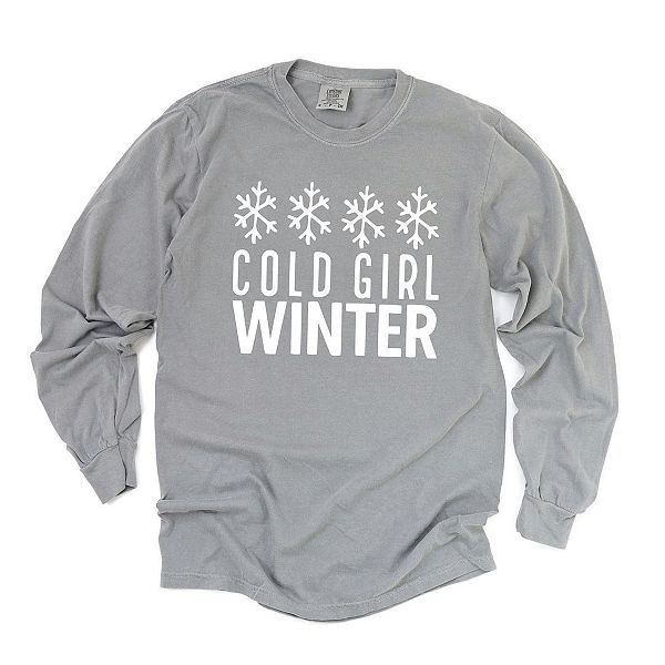 Зимняя футболка с длинным рукавом Cold girl Simply Sage Market, Grey
Зимняя футболка с длинным рукавом Cold girl Simply Sage Market, Grey