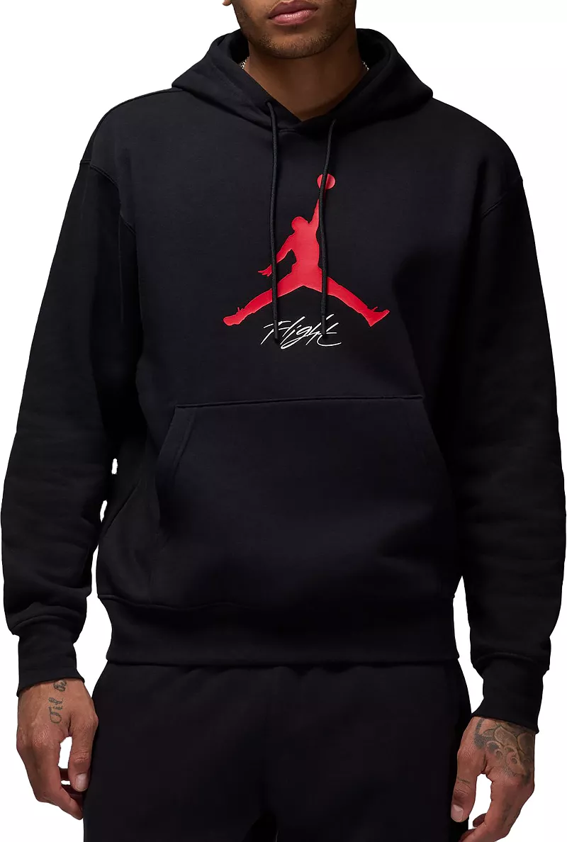 Мужская флисовая толстовка Jordan Essentials Baseline, цвет Black/Gym Red
Мужская флисовая толстовка Jordan Essentials Baseline, цвет Black/Gym Red