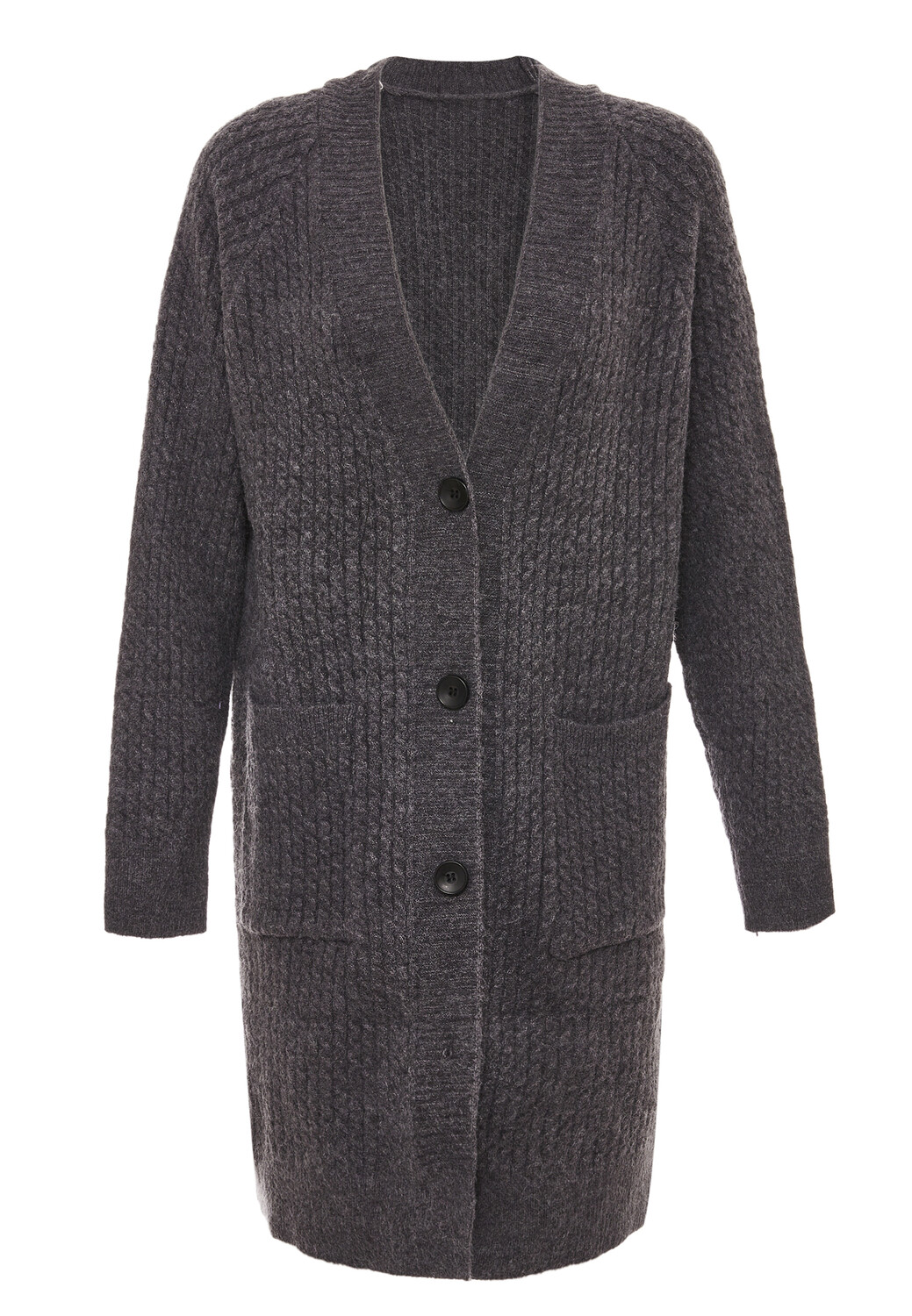 Толстовка RISA Strickjacke, темно-серый
Толстовка RISA Strickjacke, темно-серый