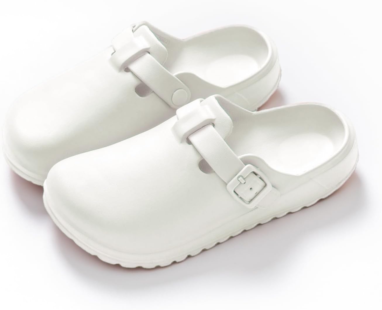 Женские и мужские туфли медсестры, садовые сабо с поддержкой свода стопы, мюли с регулируемой пряжкой, нескользящая рабочая обувь, сандалии повара, легкие удобные тапочки на ножку Qicavzw, белый
Женские и мужские туфли медсестры, садовые сабо с поддержкой свода стопы, мюли с регулируемой пряжкой, нескользящая рабочая обувь, сандалии повара, легкие удобные тапочки на ножку Qicavzw, белый
