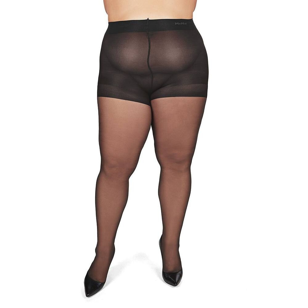 Прозрачные колготки с пышным верхом больших размеров на весь день MeMoi, цвет Off Black
Прозрачные колготки с пышным верхом больших размеров на весь день MeMoi, цвет Off Black