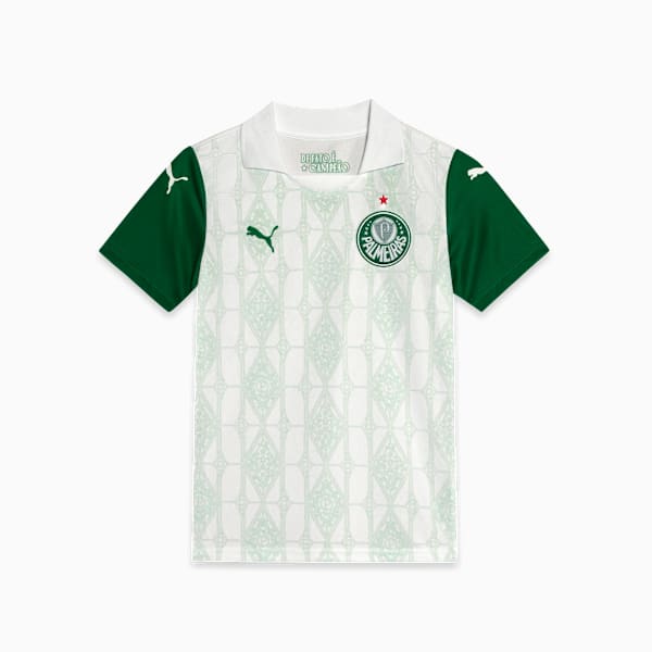 Футболка для больших детей Se Palmeiras Torcedor '25 Away Puma, белый
Футболка для больших детей Se Palmeiras Torcedor '25 Away Puma, белый