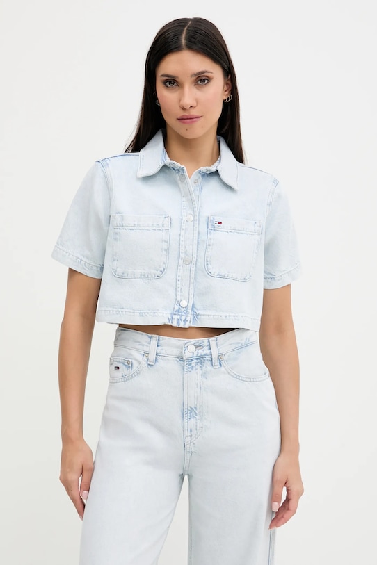 Хлопковая рубашка Tommy Jeans, синий
Хлопковая рубашка Tommy Jeans, синий