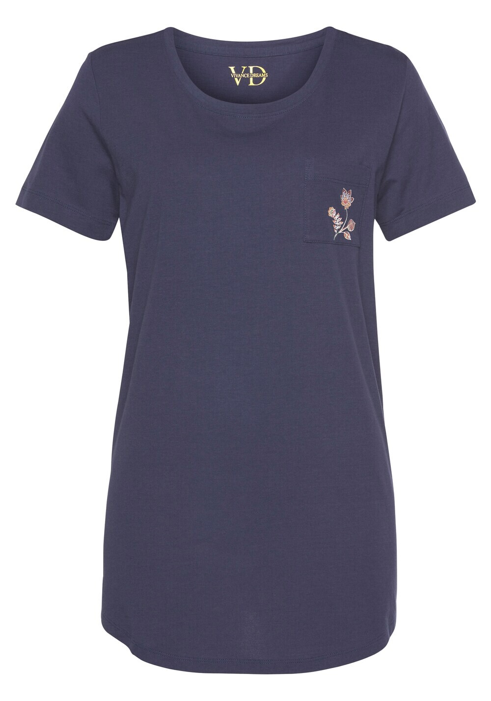 Пижамная рубашка VIVANCE, темно-синий
Пижамная рубашка VIVANCE, темно-синий