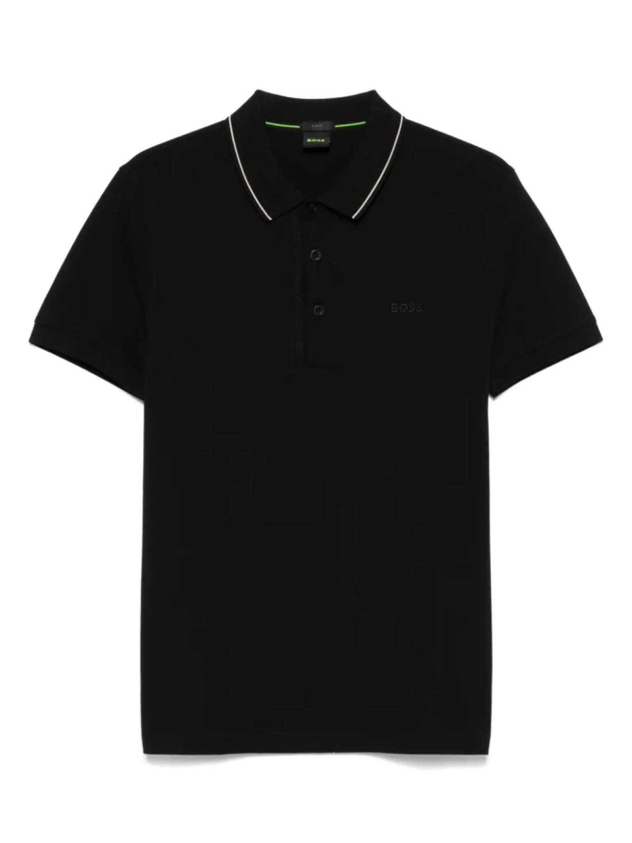 Рубашка поло с вышитым логотипом BOSS, черный
Рубашка поло с вышитым логотипом BOSS, черный