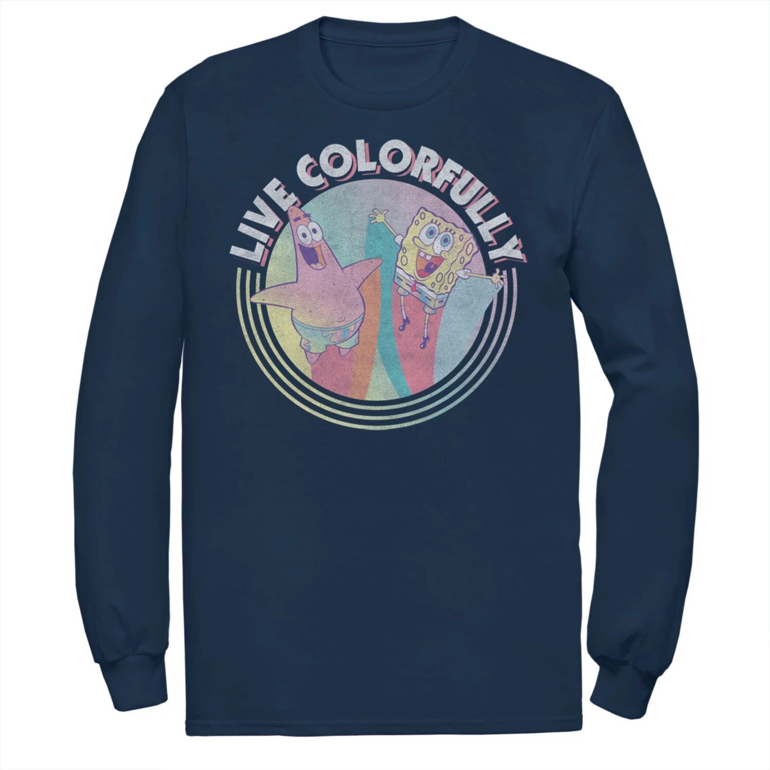 Мужская футболка «Губка Боб Квадратные Штаны Патрик Live Colorfully» Nickelodeon
Мужская футболка «Губка Боб Квадратные Штаны Патрик Live Colorfully» Nickelodeon
