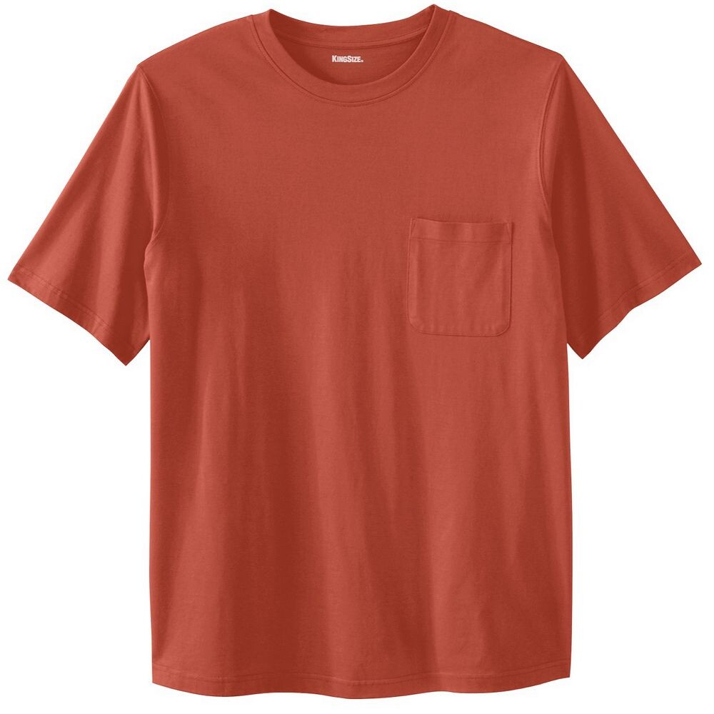 Мужская безусадочная легкая футболка с круглым вырезом Kingsize Big & Tall с круглым вырезом KingSize, цвет Brick
Мужская безусадочная легкая футболка с круглым вырезом Kingsize Big & Tall с круглым вырезом KingSize, цвет Brick