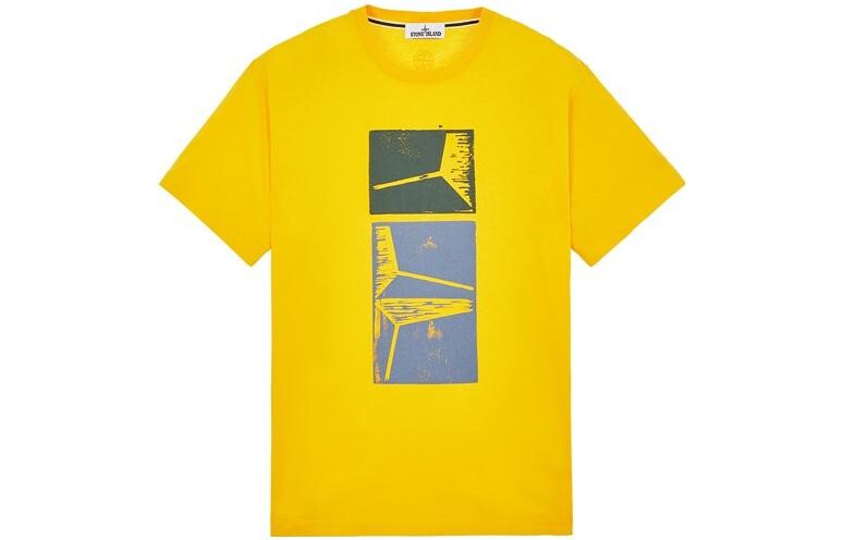 Футболка мужская желтая Stone Island, желтый
Футболка мужская желтая Stone Island, желтый