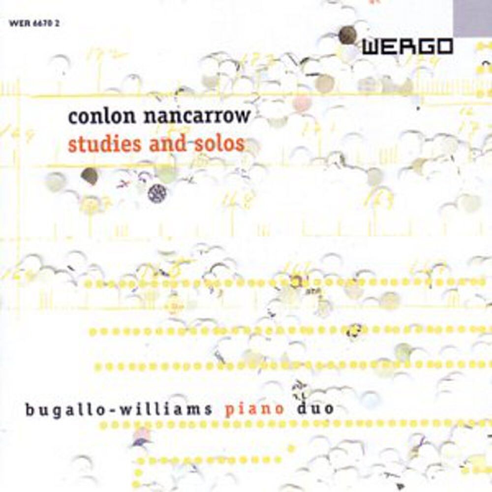 Диск CD Studies & Solos - Conlon Nancarrow, Bugallo-Williams Piano Duo
Диск CD Studies & Solos - Conlon Nancarrow, Bugallo-Williams Piano Duo