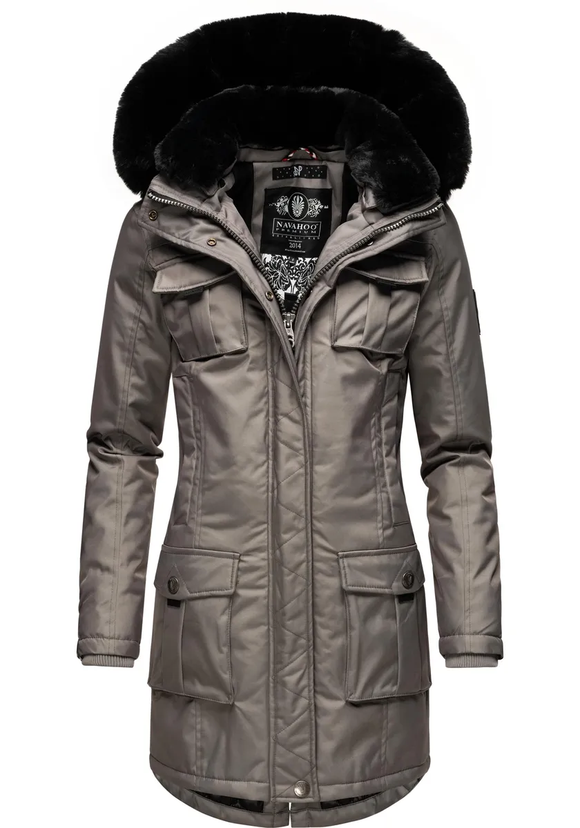 Зимнее пальто Navahoo "Tiniis", парка со съемным капюшоном и дополнительной сумкой для покупок, серый
Зимнее пальто Navahoo "Tiniis", парка со съемным капюшоном и дополнительной сумкой для покупок, серый