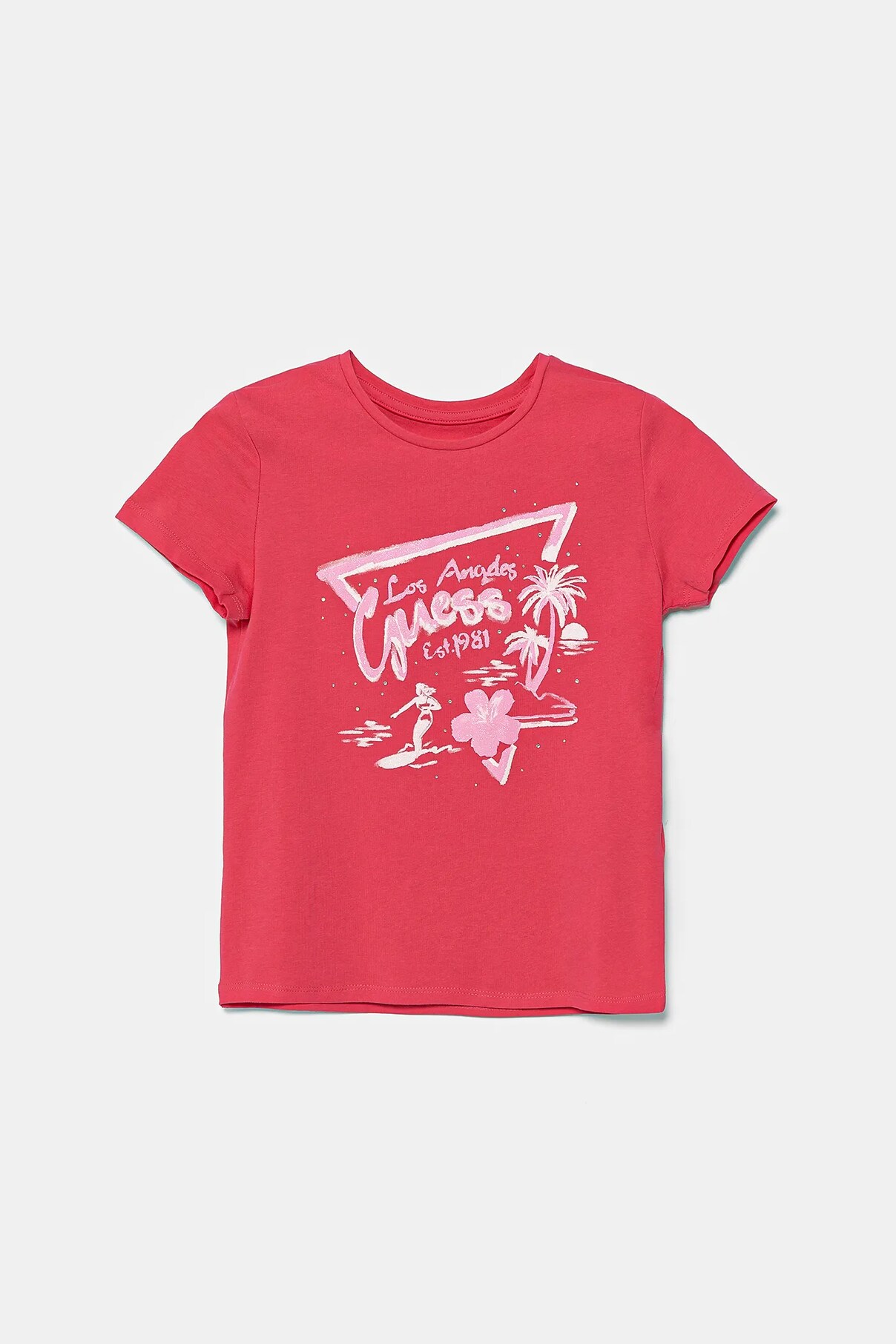 Детская футболка Guess, розовый
Детская футболка Guess, розовый