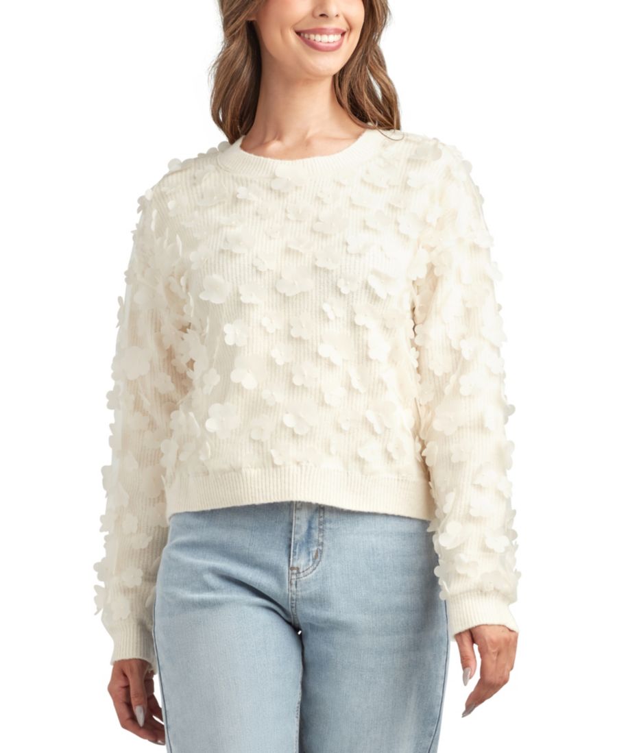 Укороченный свитер с длинными рукавами для подростков BCX, Ivory
Укороченный свитер с длинными рукавами для подростков BCX, Ivory