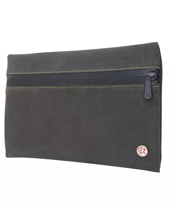 Дорожная косметичка Grand Central с вощеным покрытием Token, зеленый
Дорожная косметичка Grand Central с вощеным покрытием Token, зеленый