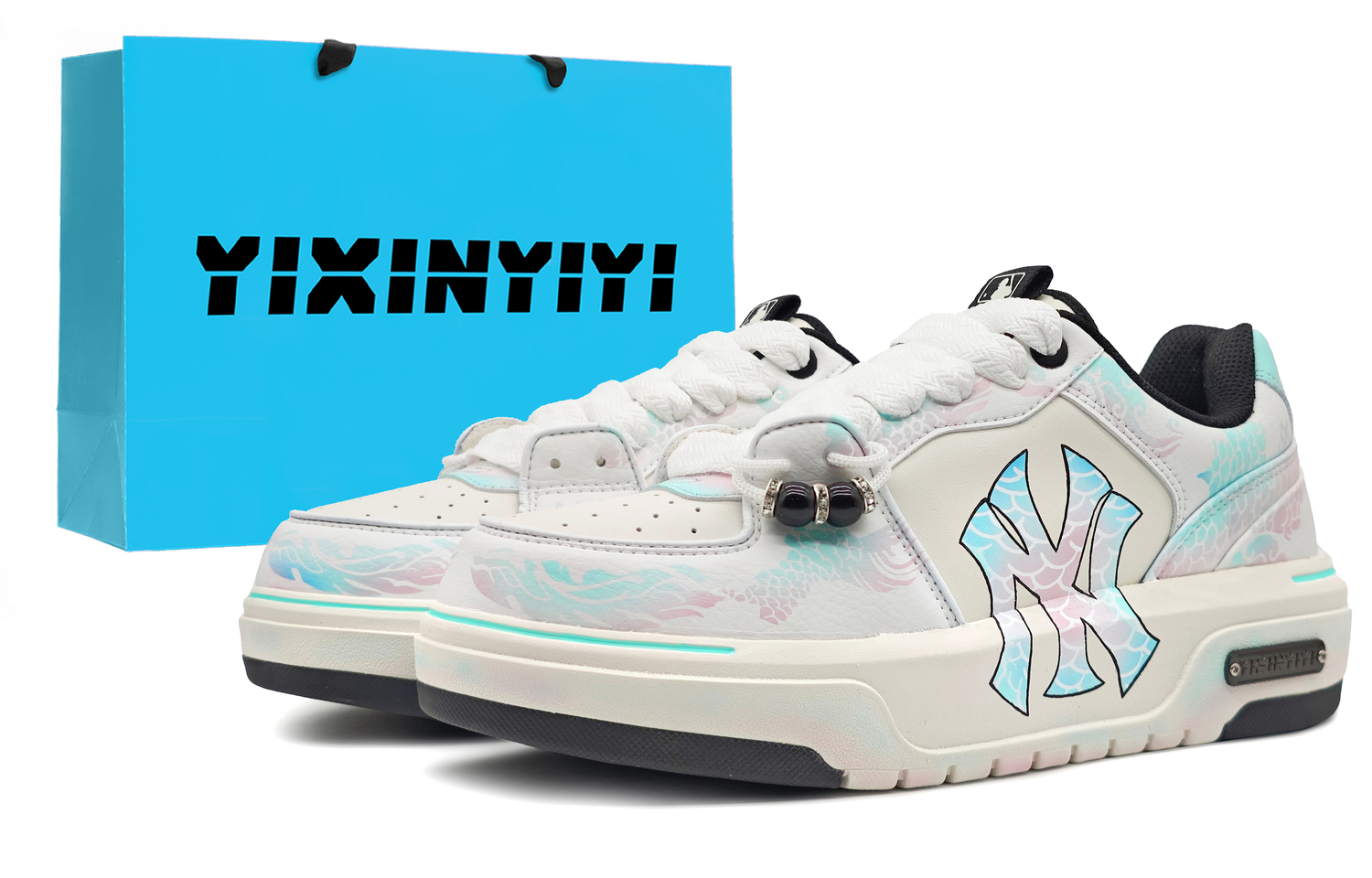 MLB Массивные лайнеры лоу-топ скейтборд кроссовки унисекс белый голубой белый голубой, цвет White Cyan
MLB Массивные лайнеры лоу-топ скейтборд кроссовки унисекс белый голубой белый голубой, цвет White Cyan